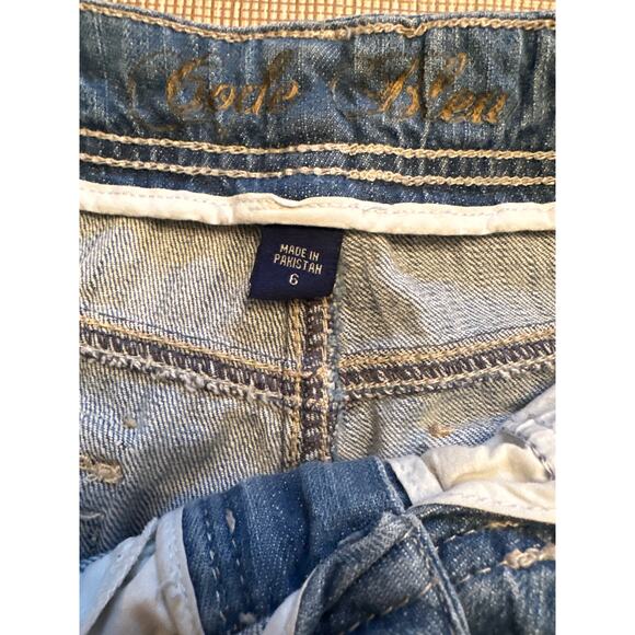 Code Bleu jeans semi distressed flare jeans size 6 - Picture 3 of 13